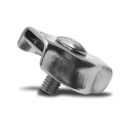 Paslanmaz İnox Tekli Halat Klemensi